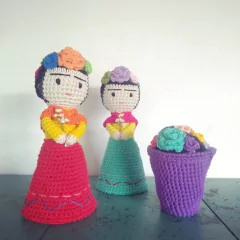Frida Maceta Amigurumi