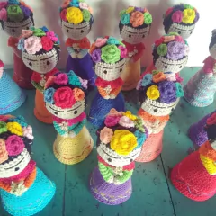 Frida Maceta Amigurumi - tienda online