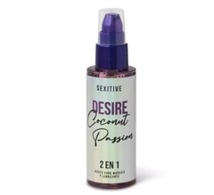 Aceite para masajes y Lubricante - Desire coconut