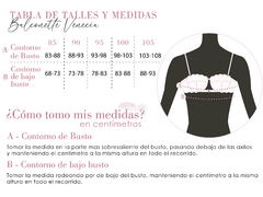 Balconette Venecia - tienda online