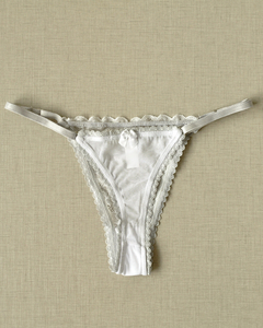 Tanga cola less Alegria Off white - comprar online