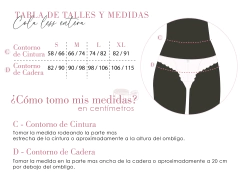 Cola less en puntilla Peonia - buy online