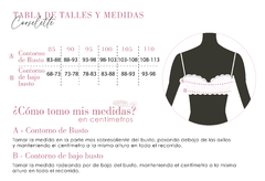 Corselette Peonia - tienda online
