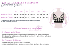 Corselette Sahara - tienda online