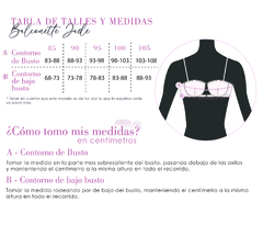 Balconette Jade blanco - tienda online