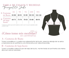 Triangulito con arco Jade Borravino - tienda online