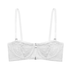 Corpiño balconette '' Opalo blanco '' - online store