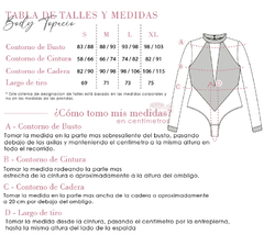 Body de cuello alto Topacio