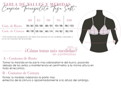 Imagen de Triangulito Taza soft Peonia
