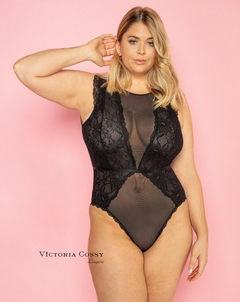 VC BOX No me olvides (Body cerrado + Fragancia Textil VC) - Victoria Cossy Lingerie