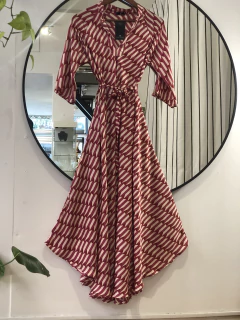 VESTIDO MERLIN GEOMÉTRICO - tienda online