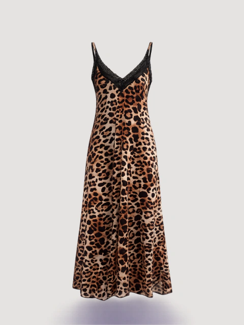 VESTIDO SATÉN PRINT