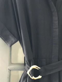 vestido camisero negro en internet