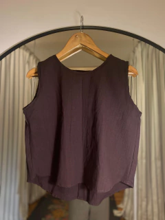 CROP TOP CHOCOLATE TUSOR en internet