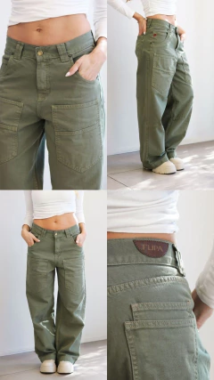 JEAN BAGGY VERDE - Casiopea BA