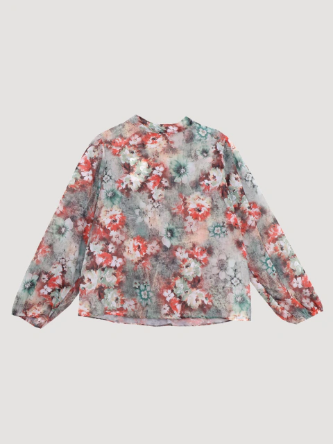 BLUSA GASA FLOR
