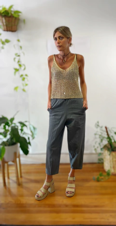 TOP HILO DORADO - comprar online