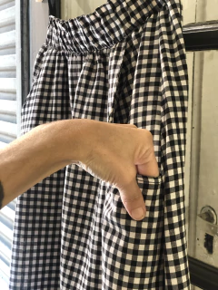 POLLERA MIDI VICHY - comprar online