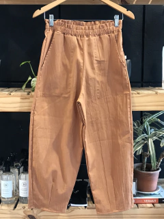 PANTALÓN MAUI TUSSOR- Brick - Casiopea BA