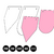 Bandeirolas (moldes) M0001