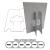 Molde Limpo de Suporte para Display
