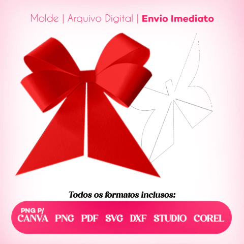 Molde limpo de Laço Duplo Orig 3 - comprar online