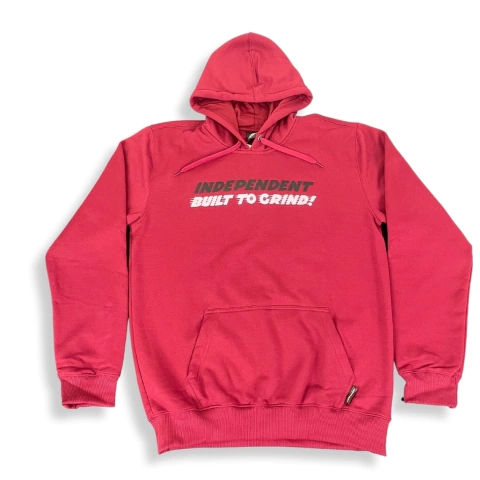 Moletom Independent Canguru Fechado BTG Hooded Bordo