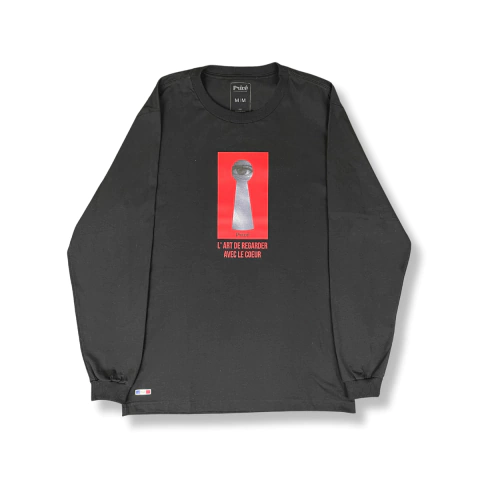 Camiseta Privê M/L Regarder Preta