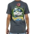 Camiseta DGK Global Charcoal Cinza na internet