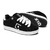 Tenis Qix Combat Suede Preto/Branco - comprar online