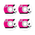 Roda Enjoi Pink 54mm Box Panda - comprar online