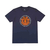 Camiseta Element Seal Marinho/laranja