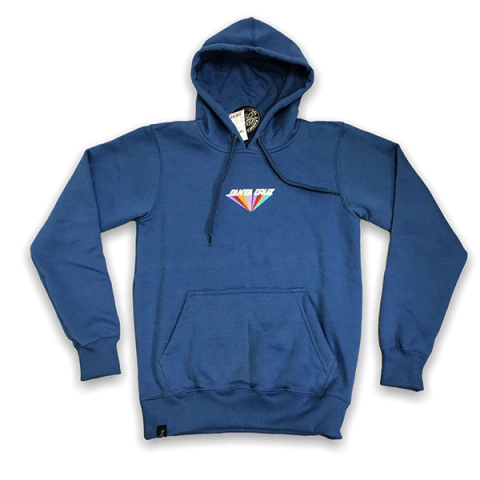 Moletom Santa Cruz Feminino Delta strips - blue