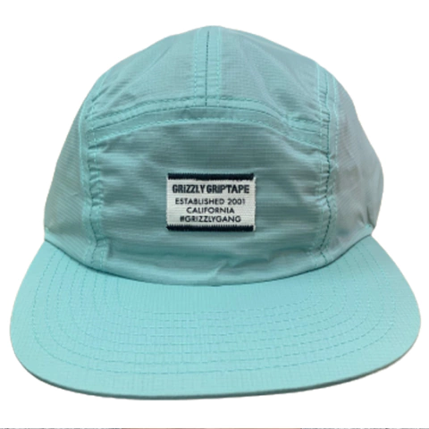 Boné Grizzly 5Panel Camper Blue