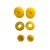 Amortecedor Black Sheep Hard 98A Yellow na internet