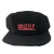 Boné Grizzly 5Panel Camper Hat Blk/Red