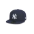 Boné New Era 59FIFTY Aba Reta MLB New York Yankees Game Azul Escuro - comprar online