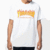 Camiseta Thrasher Flame Logo White na internet