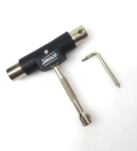 Chave skate source catraca Prata