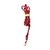 Cordão PTG Crew Red/Red/Blk