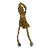 Cordão PTG Crew Yellow/Yellow/Blk - comprar online