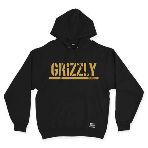 Moletom Grizzly Stamped Hoodie Blk