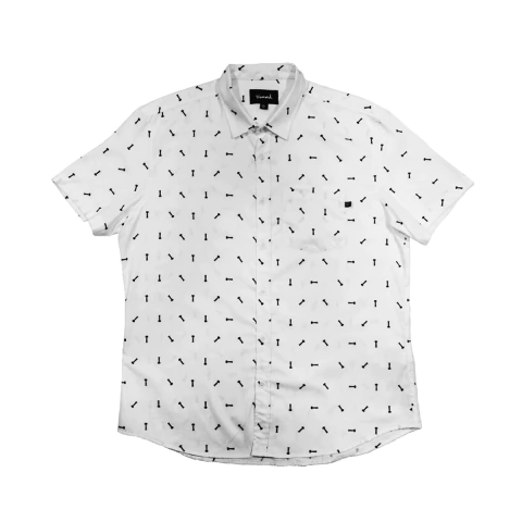 Camisa Diamond Hardware white
