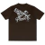 Camiseta Plano C Skate Attack Marrom Expresso - comprar online