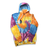 Moletom Santa Cruz Feminino Warp Broken Dot - Tie Dye