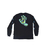 Camiseta Santa Cruz M/L Street Creep Hand Preto