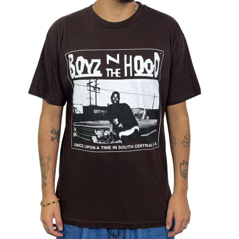 Camiseta Boyz N The Hood Tag Marrom - comprar online