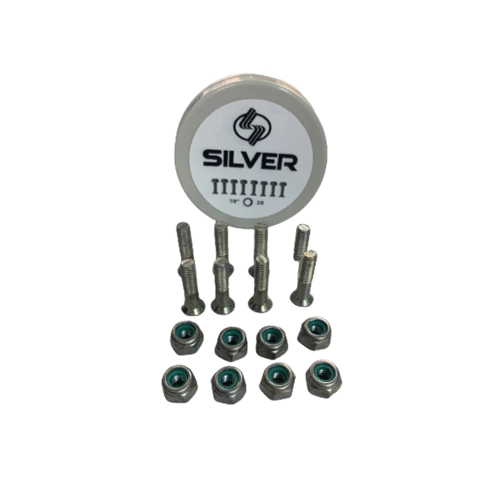 Parafuso de Base Silver Cromado