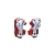 Wrist Guard Creme Red Infantil