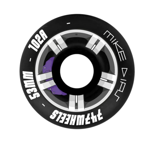 Roda 747 Mike Dias Speed 53mm 102a Preta